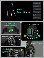 2024 Xiaomi Military Smart Watch Men