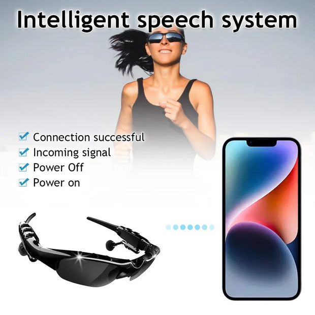 5.0 Polarized Smart Bluetooth Audio Glasses