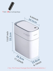 Intelligent 14L Bathroom Trash Can: A Smart Solution for Clean Spaces